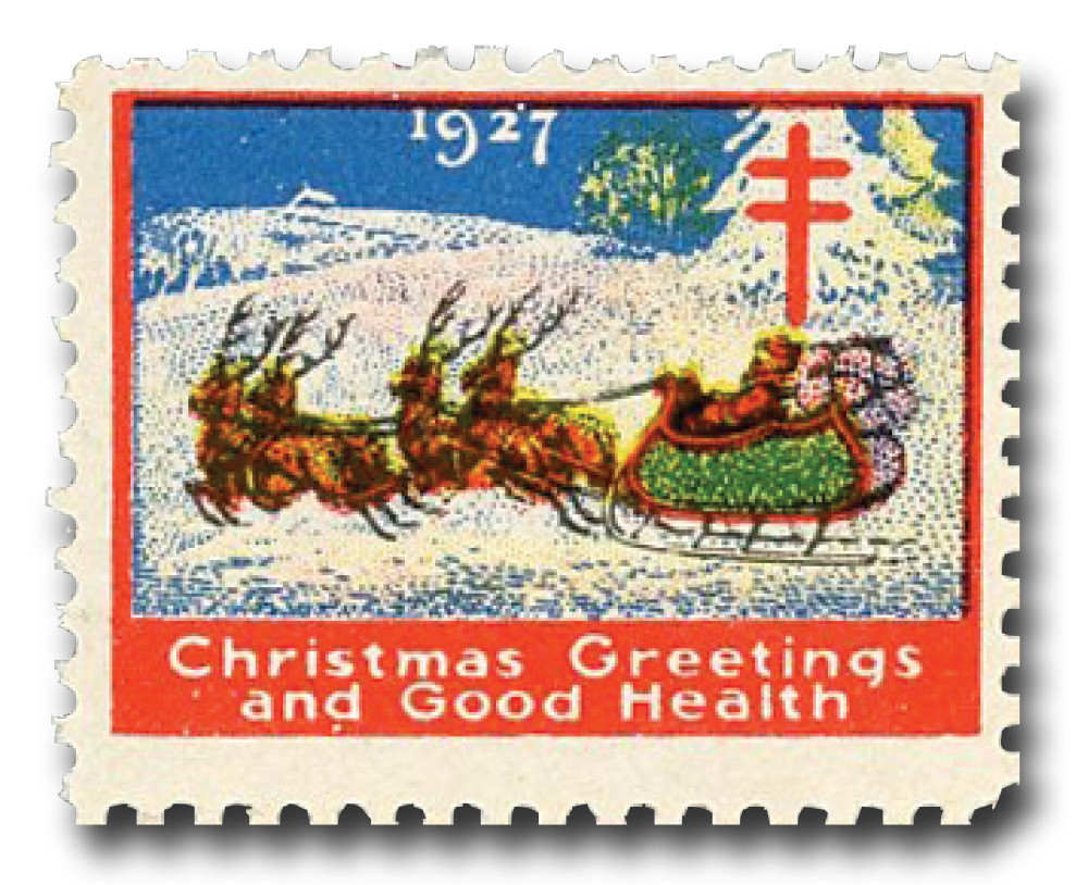 WX41 - 1927 National Tuberculosis Association Christmas Seal, One