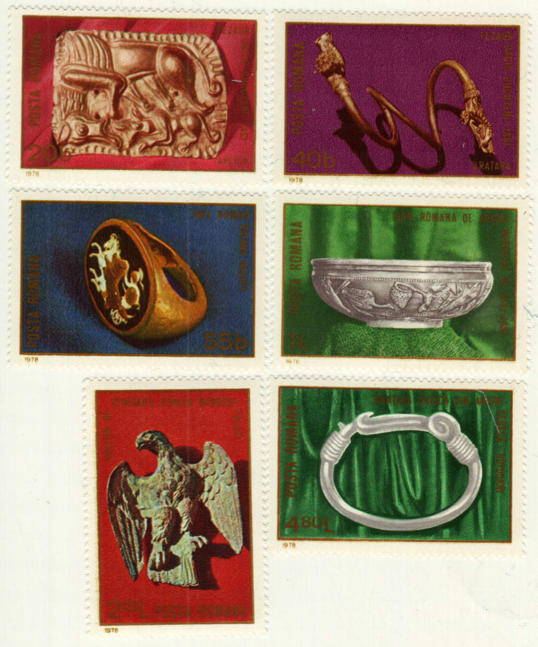 2797-2802 - 1978 Romania