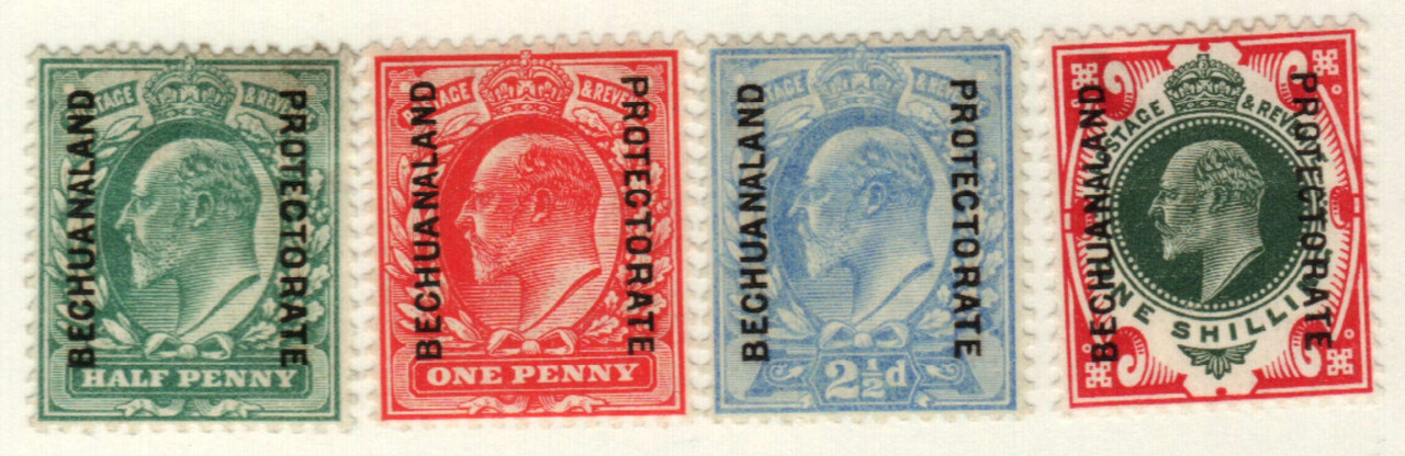 76-79 - 1904-12 Bechuanaland Protectorate