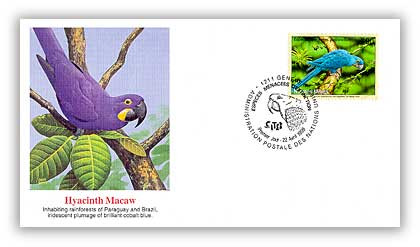 7270984 - 1999 F.s. 0,90 GN Hyacinth Macaw