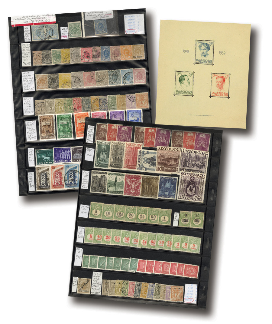 Luxembourg 1872 12½c Grand Duke Adolphe