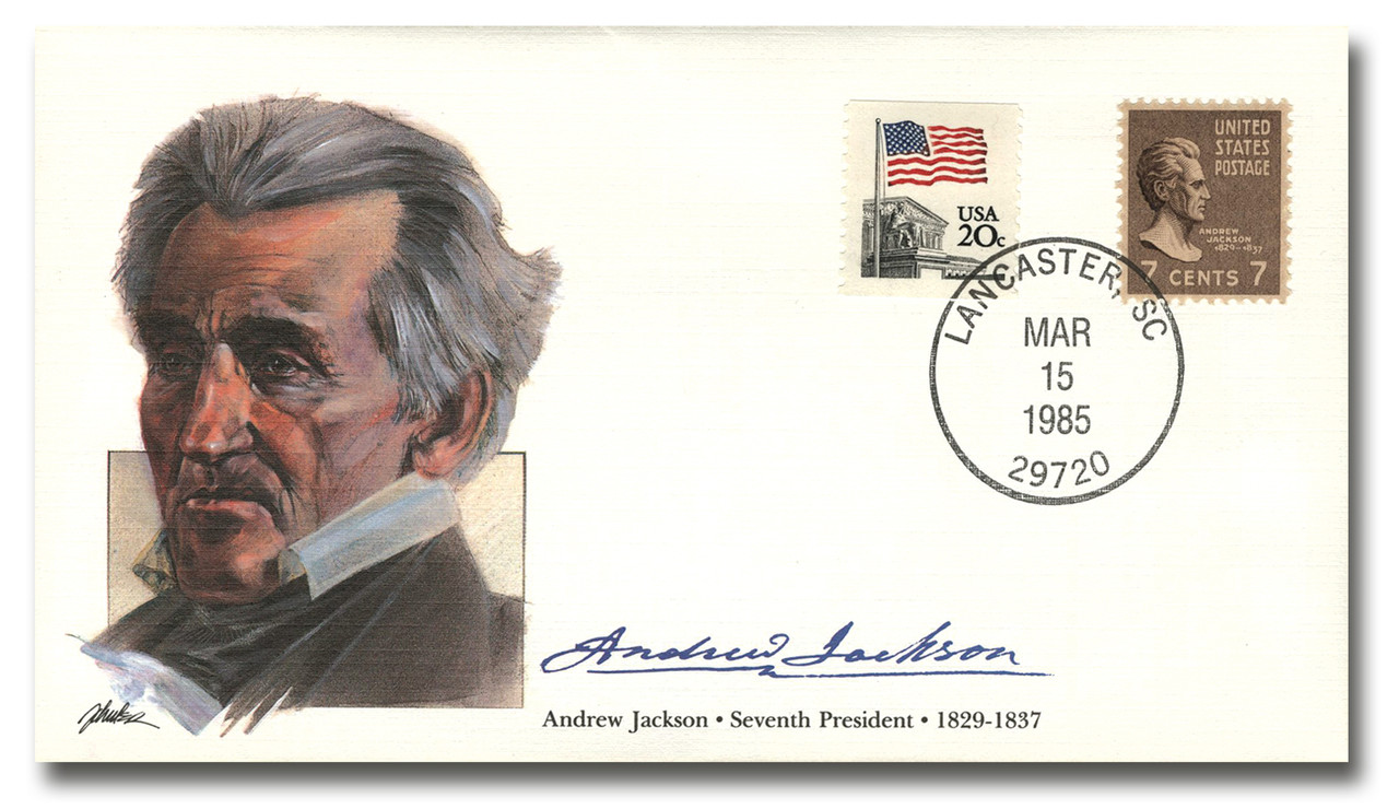 81449 - 1985 PRS A Jackson Deluxe Commemorative Cover