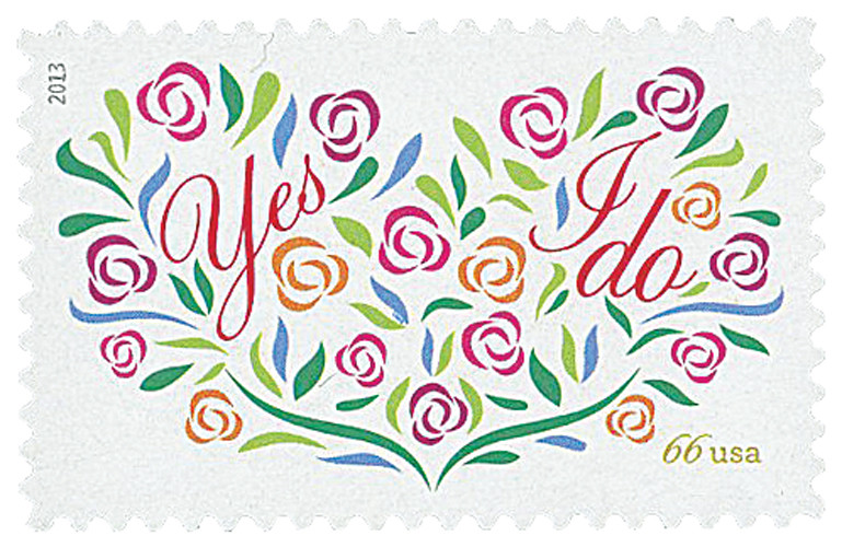 4765 - 2013 66c Wedding Series: Yes, I Do - Mystic Stamp Company