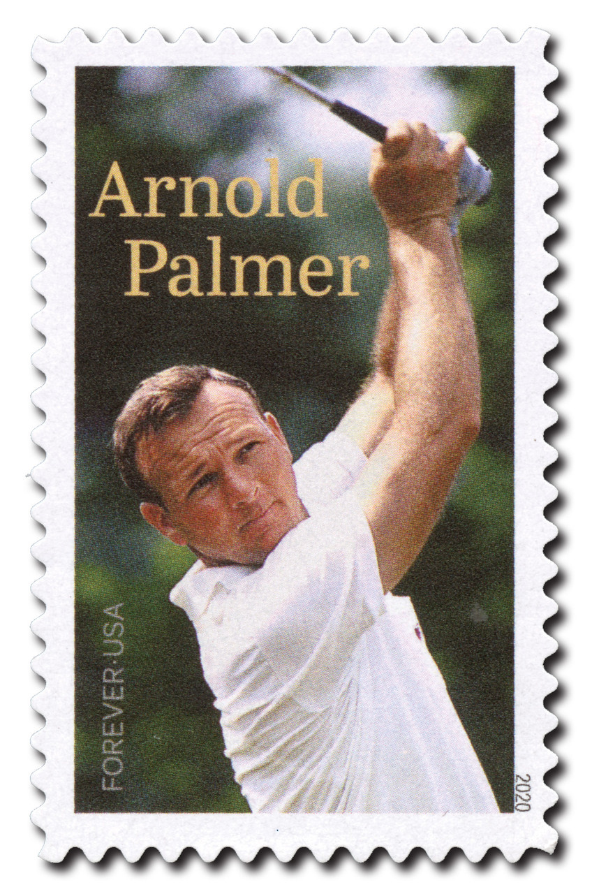 5455 - 2020 First-Class Forever Stamp - Arnold Palmer - Mystic