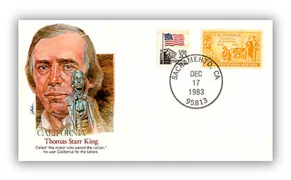 126084 - 1982 Thomas Starr King Commemorative Cover