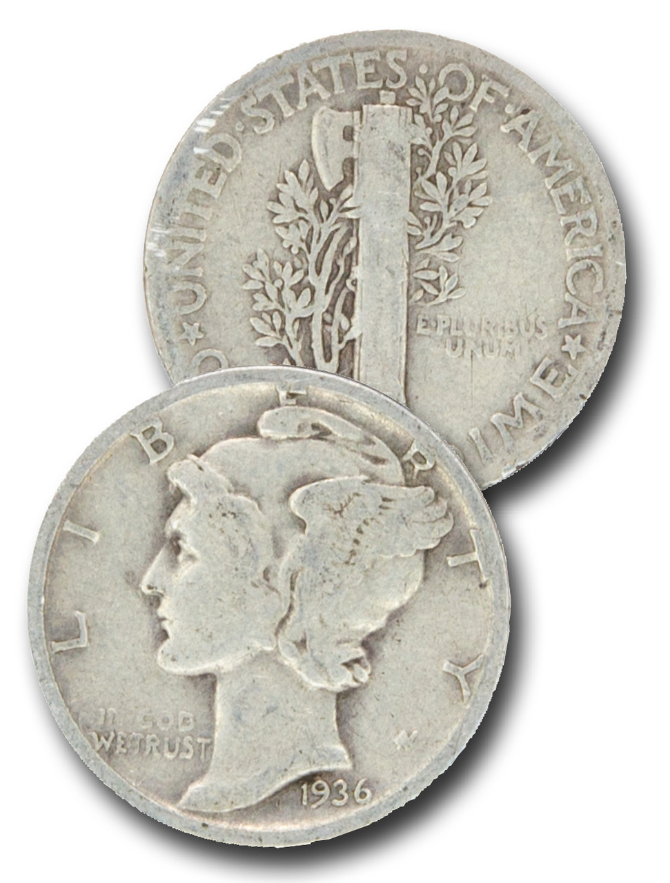 CD-936D - 1936-D Mercury Dime - Mystic Stamp Company