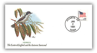 115713 - 1981 Songbirds of the United States - Georgia