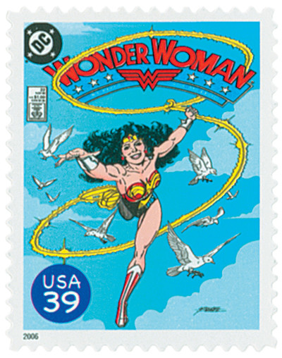 4084m - 2006 39c DC Comics Super Heroes: Cover of Wonder Woman