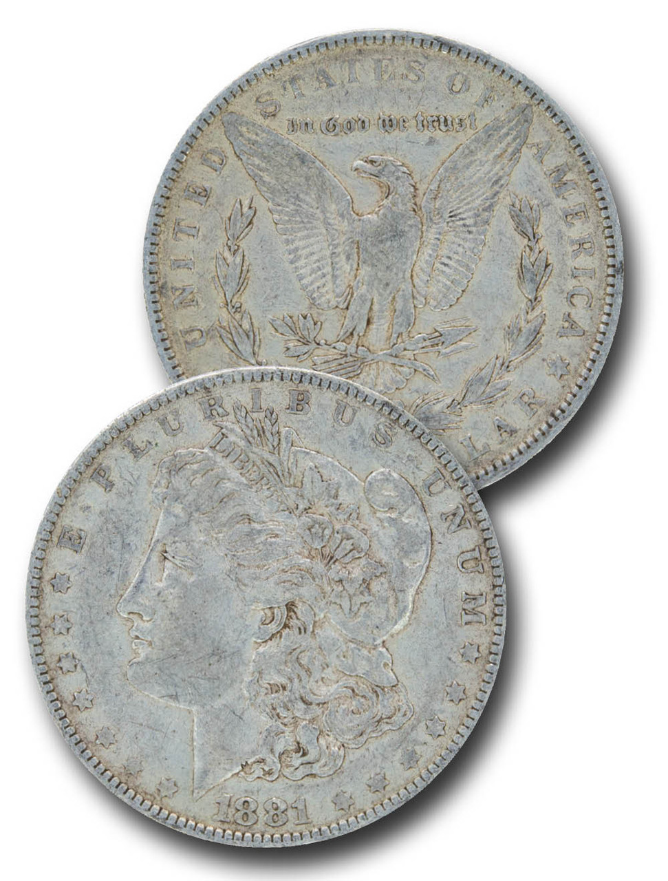 Oジロー CW-881O - 1881-O Morgan Silver Dollar - Mystic Stamp Company