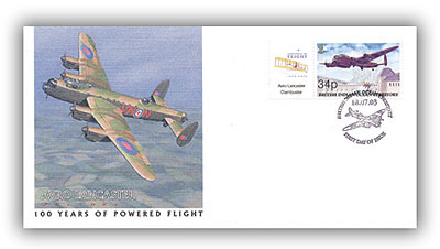 571383 - 2003 Powered Flight Avro Lancaster FDC