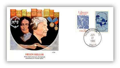 81941 - 1989 Helen Keller Cover