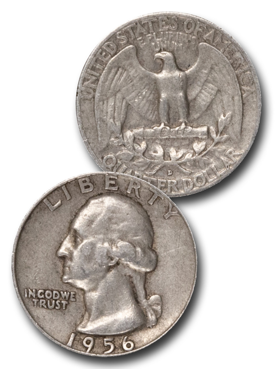CQ-956D - 1956-D George Washington Silver Quarter