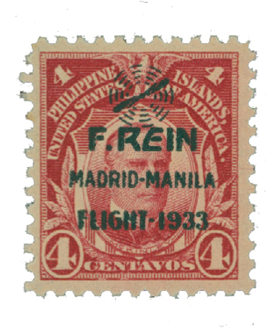 PHC37 - 1933 4c Philippine Islands Airmail, carmine