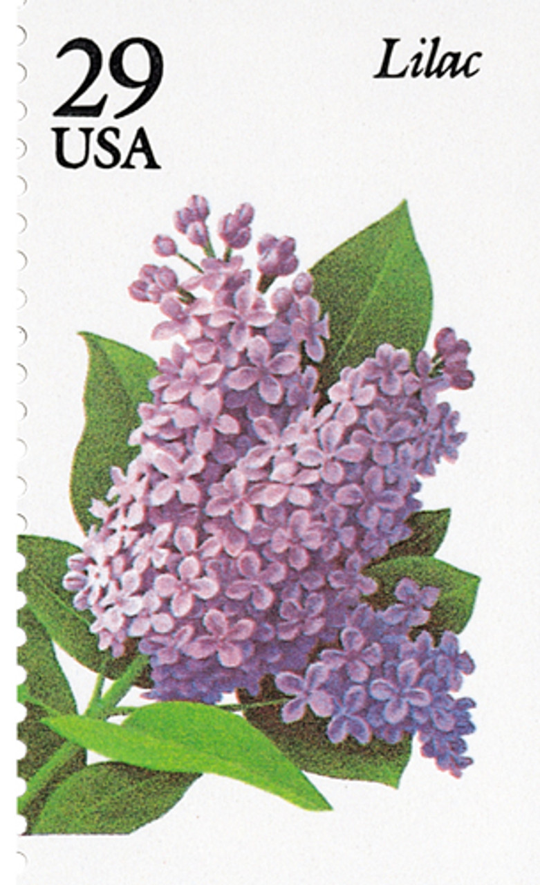 2764 - 1993 29c Garden Flowers: Lilac