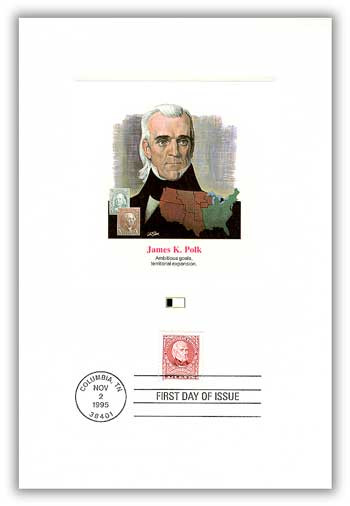 4904559 - 1995 James Polk Proofcard
