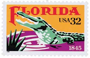 2950 - 1995 32c Florida Statehood - Mystic Stamp Company