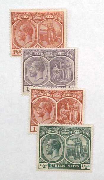 37-40 - 1921-25 St. Kitts-Nevis