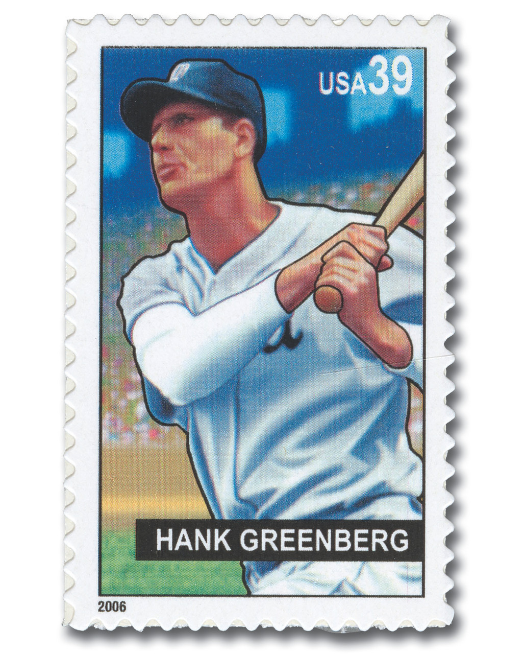 4081 - 2006 39c Baseball Sluggers: Hank Greenberg