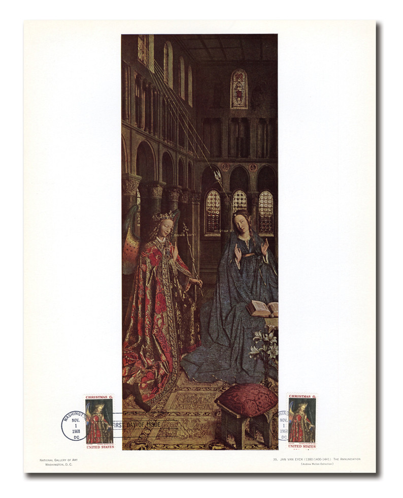 AC724 - Jan Van Eyck The annunciation, 12/1/1968, #1363