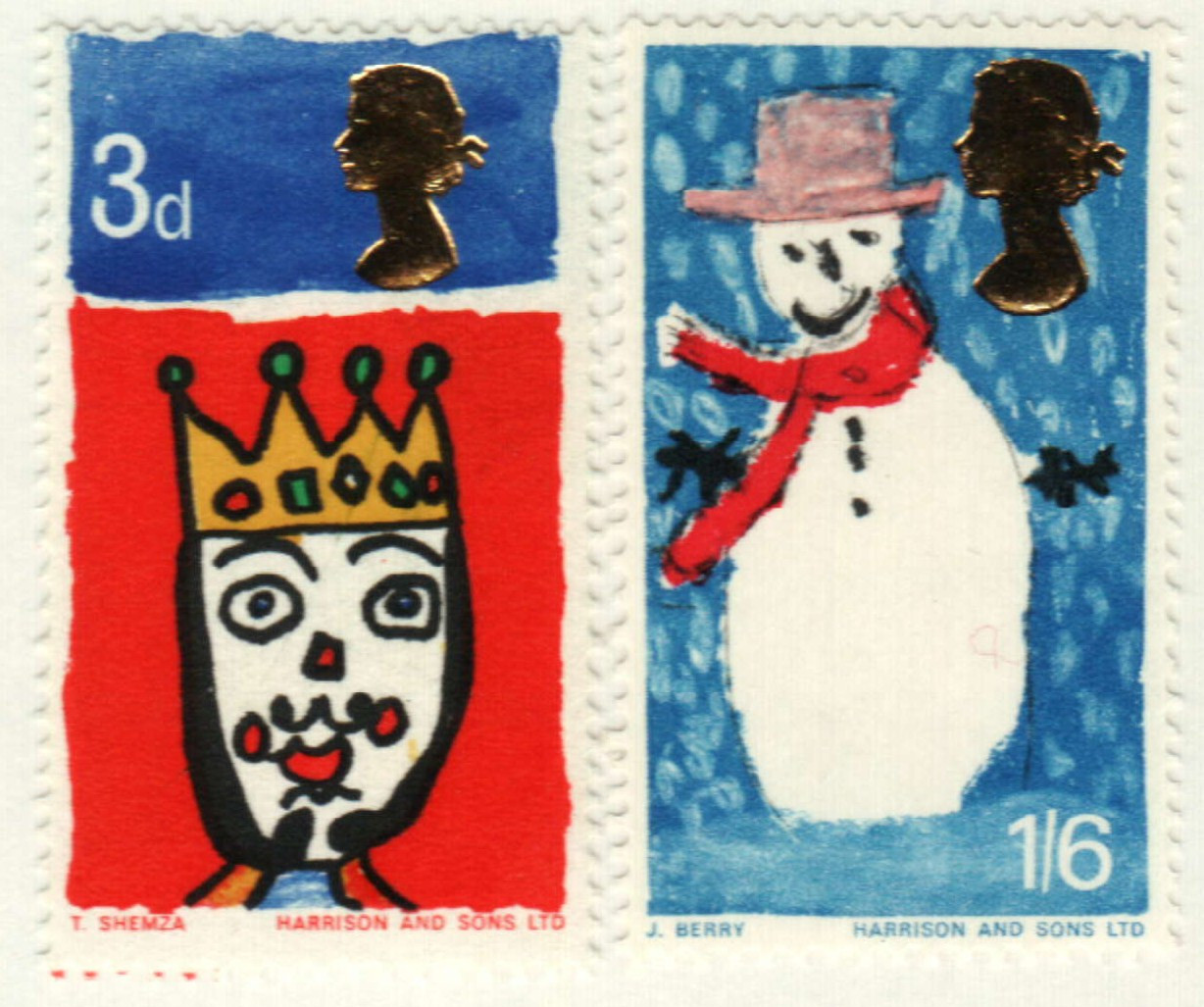 こ*こ様  EST. ENGLAND 1759 478-79 - 1966 Great Britain - Mystic Stamp Company