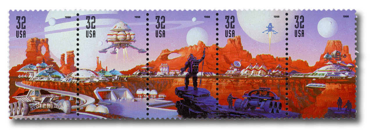 3238-42 - 1998 32c Space Discovery