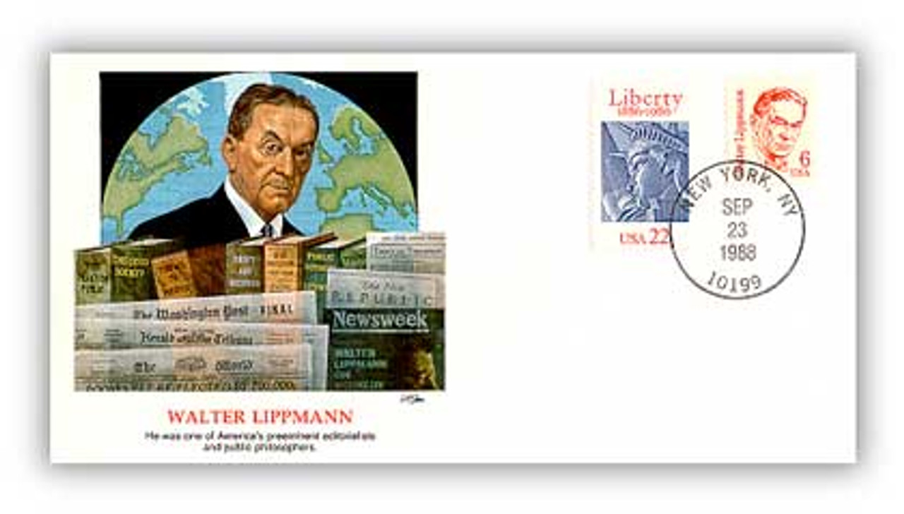 81870 - 1987 Walter Lippmann/Shapers of Am.Liberty