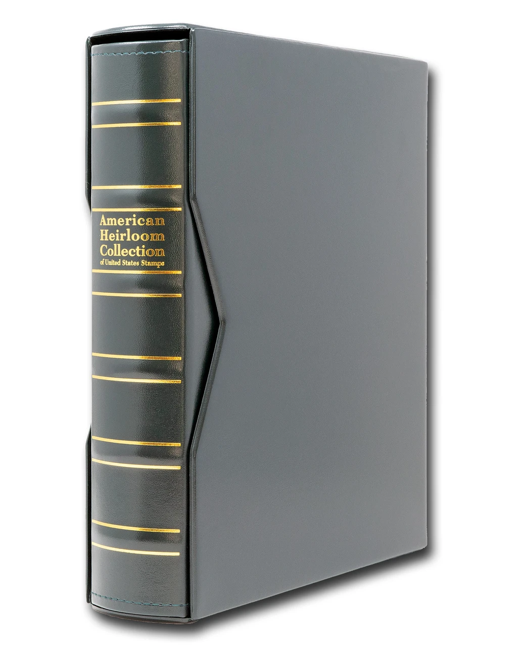 DS166 - 1847-2025 Volumes I-X, Mystic's Hingeless American Heirloom Albums with Slipcases
