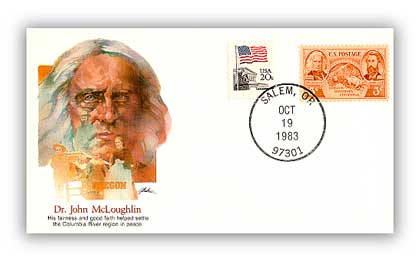 126682 - 1982 Proudest Americans Commemorative Cover - John McLoughlin