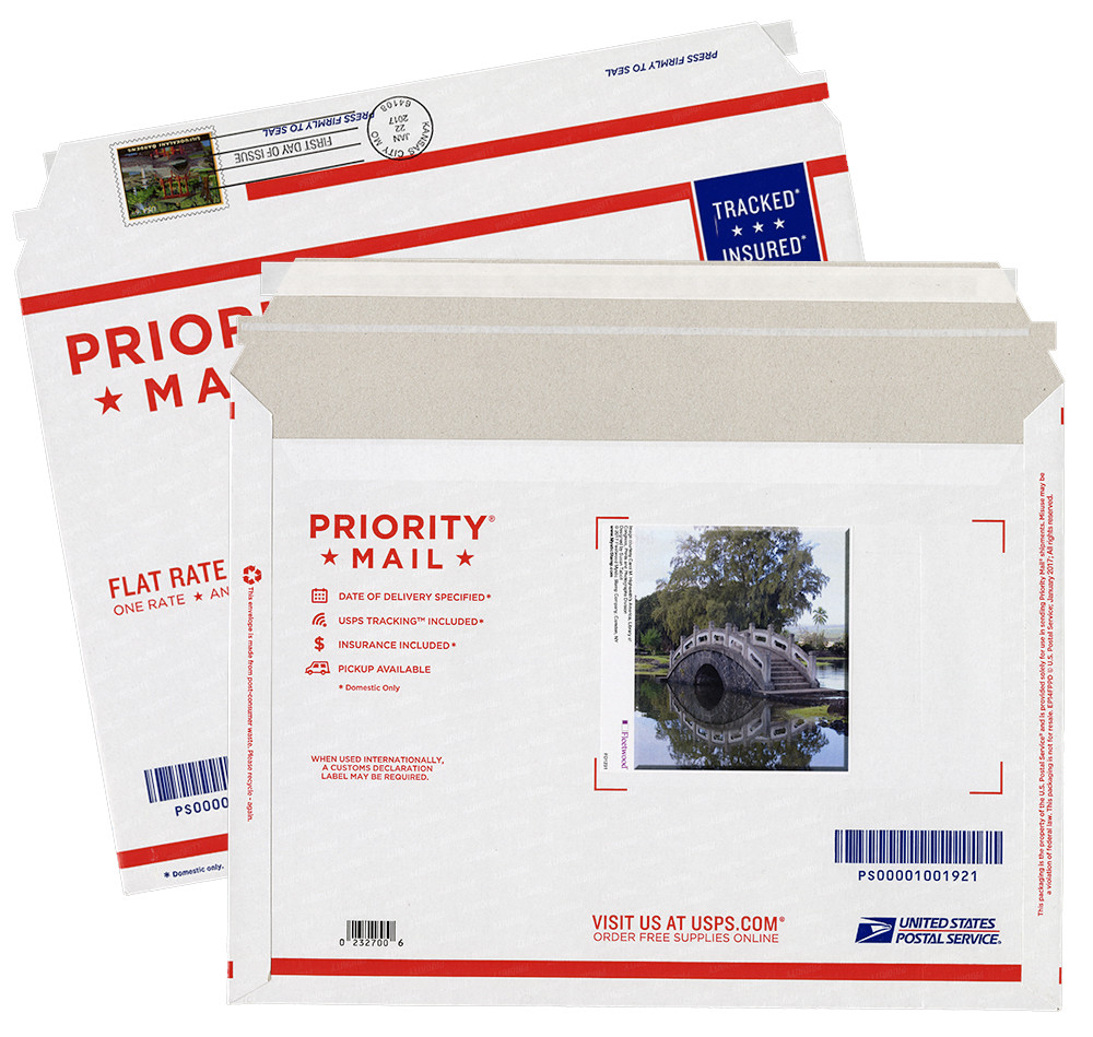U695 - 2017 $6.65 Priority Stamped Envelope
