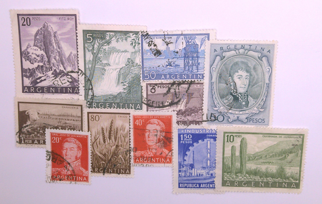 628//42 - 1954-58 Argentina