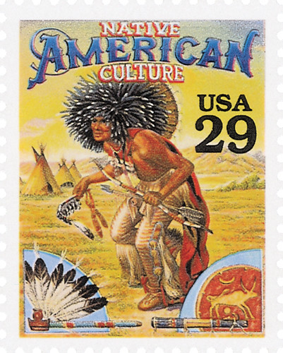 2869e - 1994 29c Legends of the West: Native American Culture