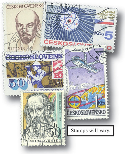 M3217 - Czechoslovakia, 500 Different Stamps, Large