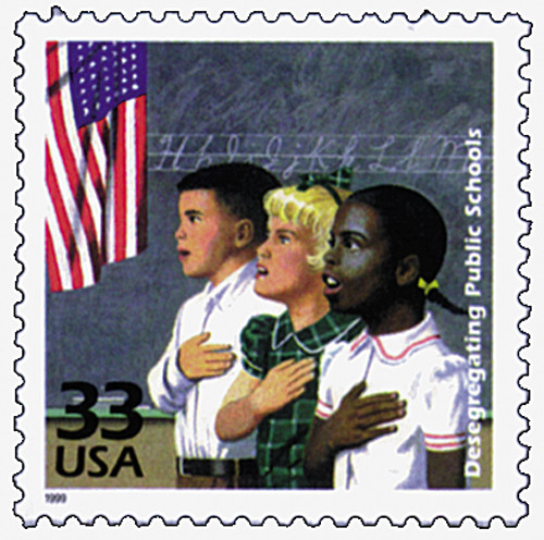 3187f - 1999 33c Celebrate the Century - 1950s: Public School Desegregation
