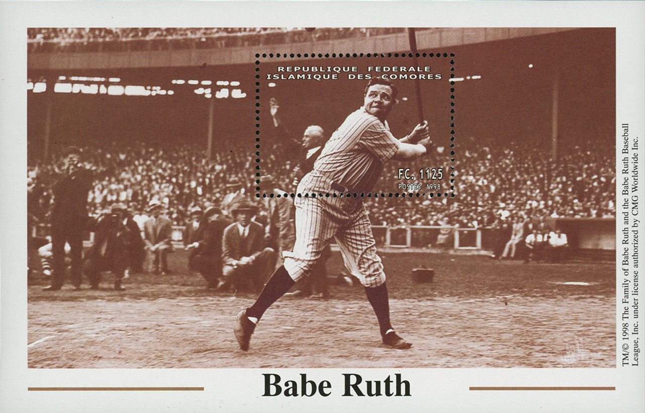 M11853 - 1998 Babe Ruth-Up to Bat s/s