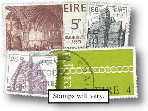 M3388 - Ireland, 50 Different Stamps