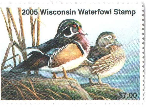 SDWI28 - 2005 Wisconsin State Duck Stamp