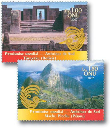 UNG472-73 - 2007 UNG World Heritage Sites-S. Africa