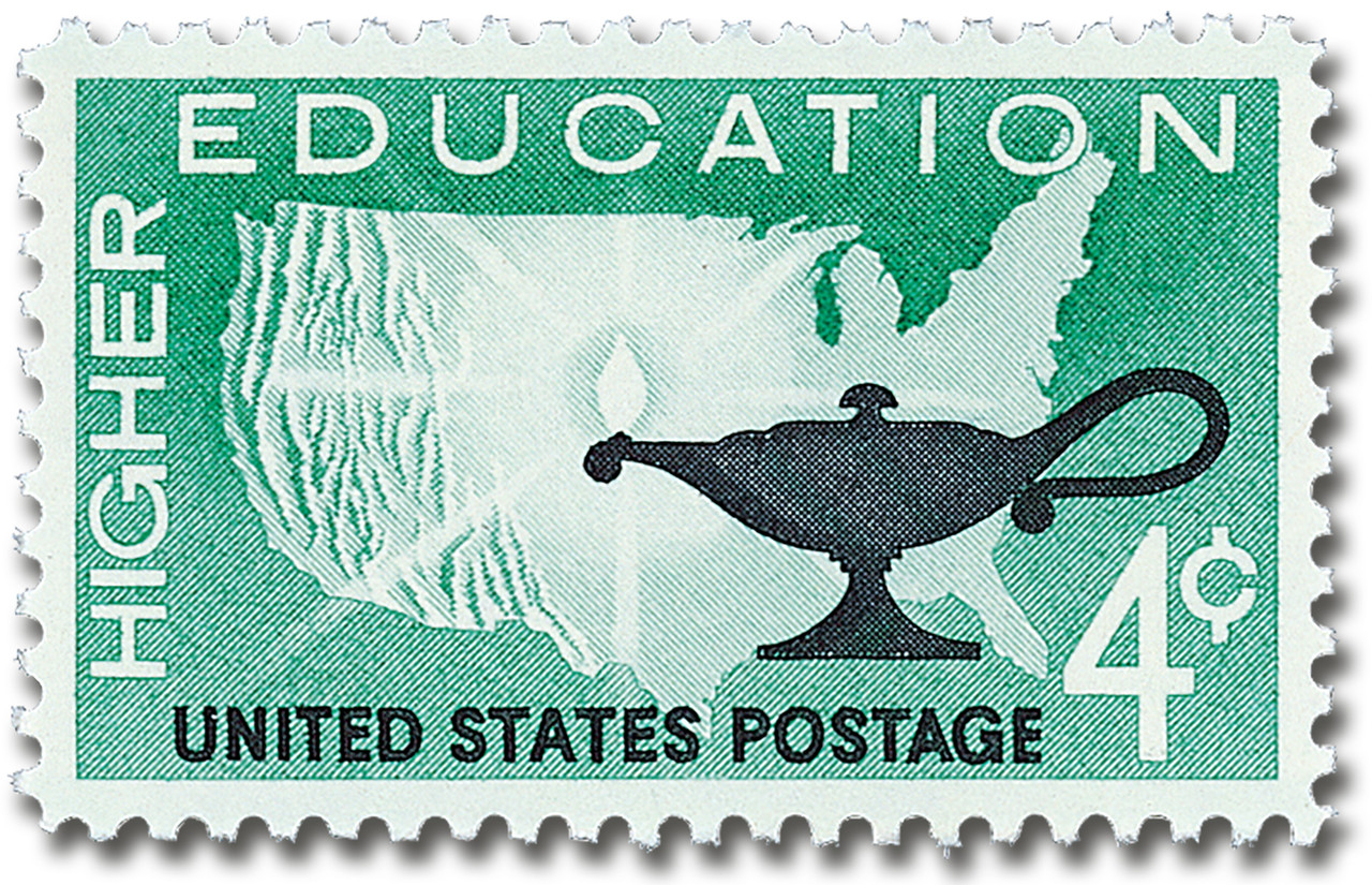 1206 - 1962 4c Higher Education