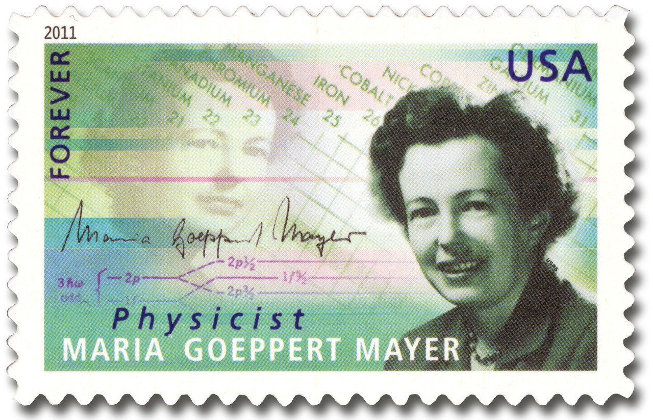 4543 - 2011 First-Class Forever Stamp -  American Scientists: Maria G May