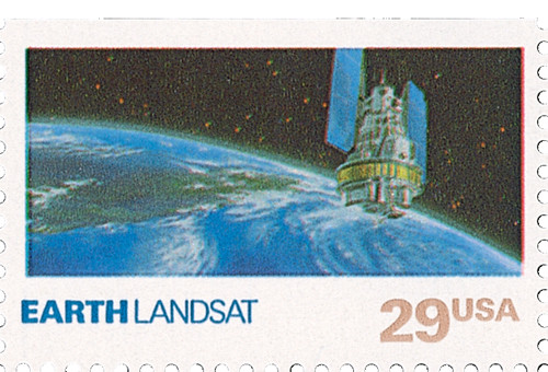 2570 - 1991 29c Space Exploration: Earth - Mystic Stamp Company