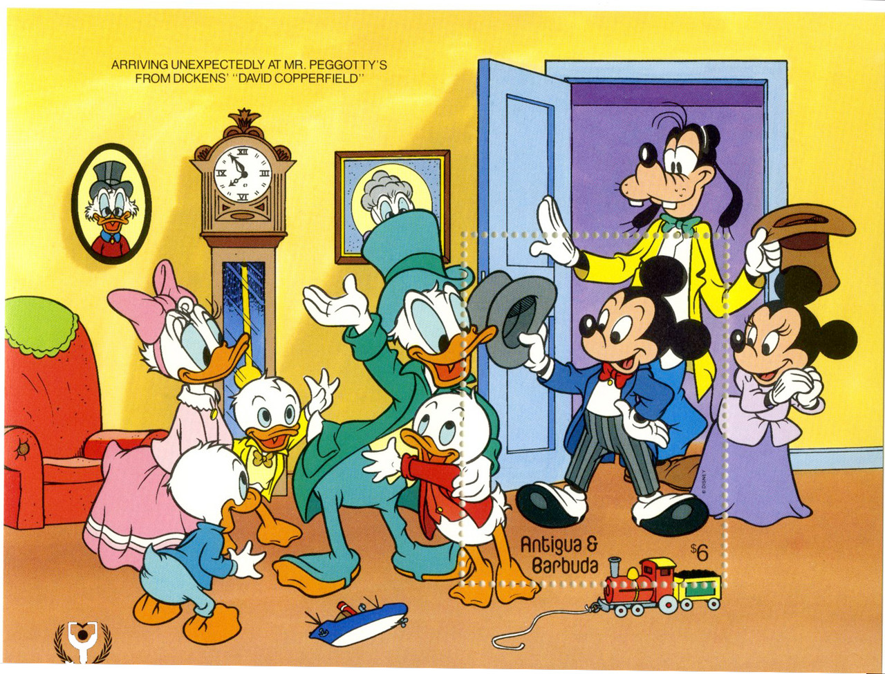 し*ん様 宇宙植民島 G・K・ディケンズ 1990年発行 MDS229B - 1990 Disney's International Year of The Child - Charles