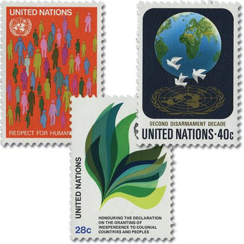 UN368-70 - 1982 Definitives