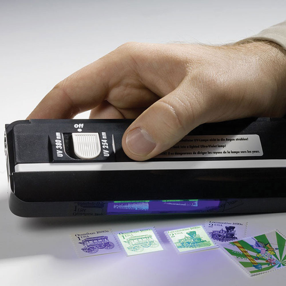 LampUp Black Label ガラスシェード パープル LS323 - Lighthouse Dual Wave Ultra Violet Lamp, Long Wave-Short