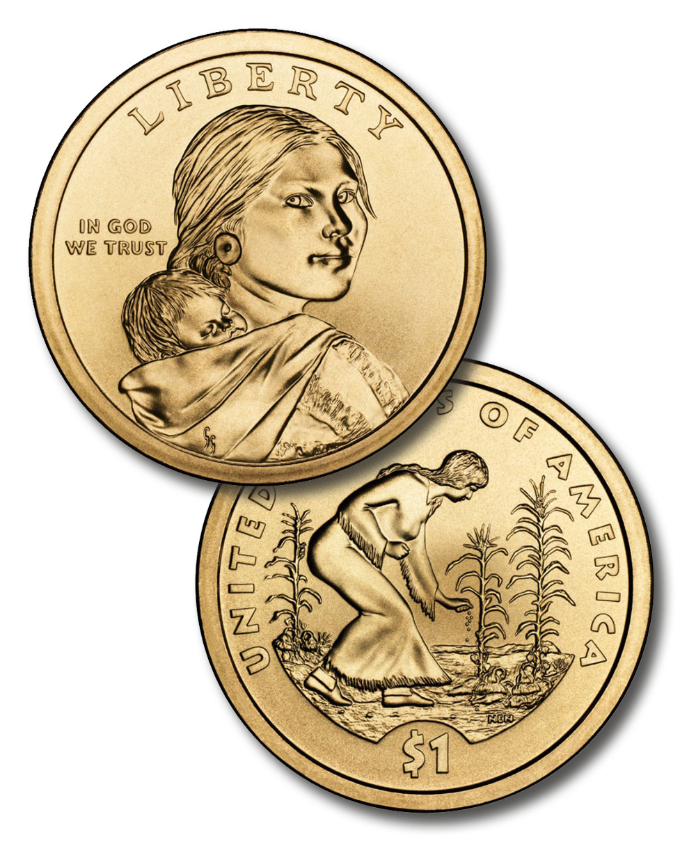 CW-009P - 2009 Native American $1.00 P Mint - Mystic Stamp Company