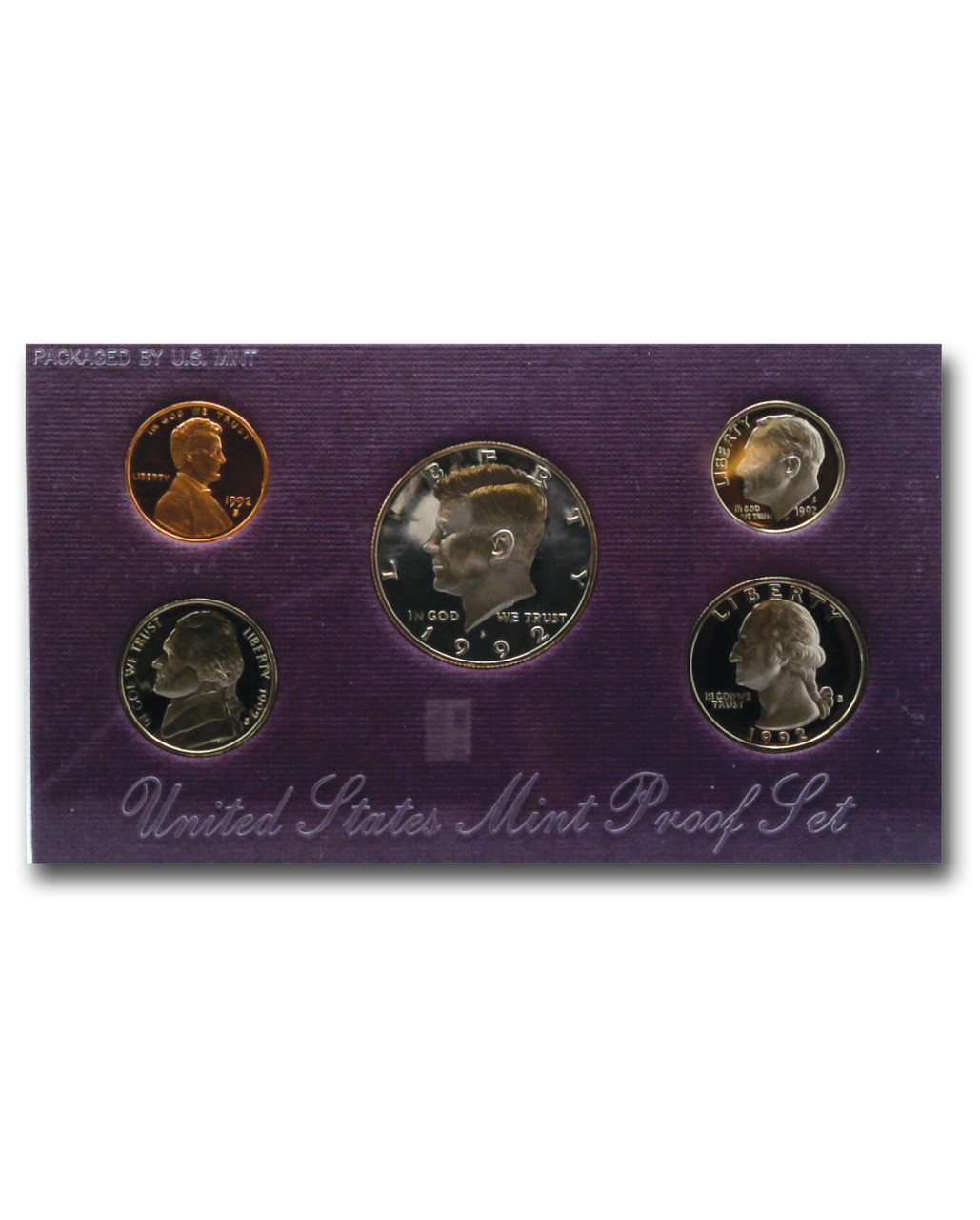 CN1992P - 1992 United States Mint Proof Set, San Francisco Mint Mark