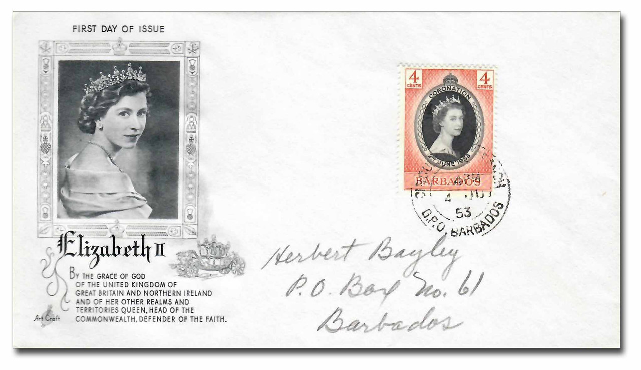 234 - 1953 Barbados