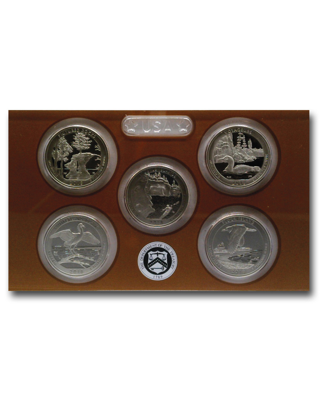 CN2018QP - 2018 United States Mint Quarter Proof Set, San Francisco Mint Mark