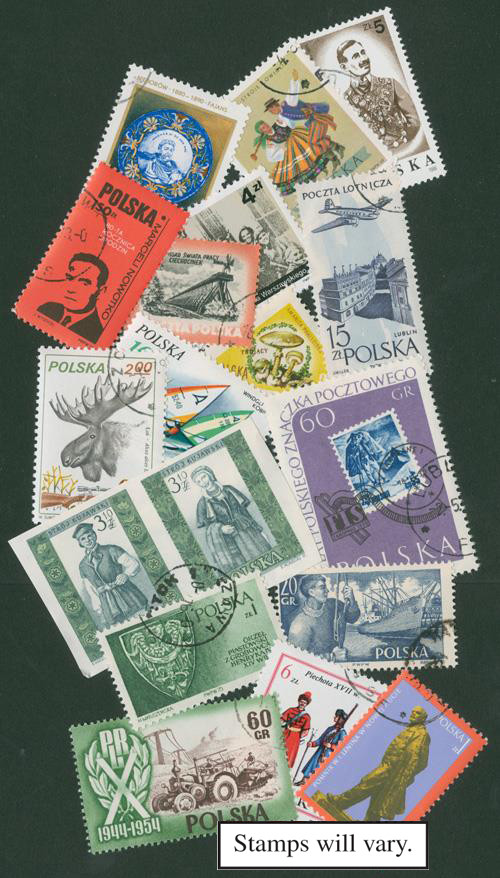 MP1771 - Poland, 3000 Different Stamps