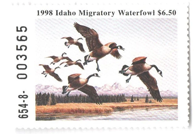SDID13 - 1998 Idaho State Duck Stamp