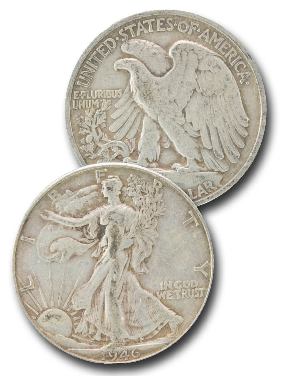 CH-946S - 1946-S Walking Liberty Half Dollar - Mystic Stamp Company